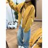 American Retro Cropped Baseball Jacket: Petite Girls' Autumn Korean Style Outerwear