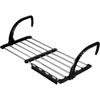 Foldable Radiator Drying Rack 42-72cm Extendable Clothes Drying Hanger Balcony Stainless Steel Shoes Towels Drying Rack