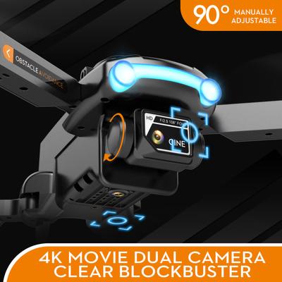 Remote Control Drone with Daul Camera 4K Remote Control Quadcopter with Function Four Side Obstacle