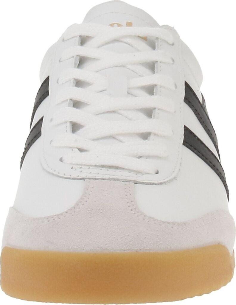 Gola Classics Men's Torpedo Leather Trainers White/black/moody Orange