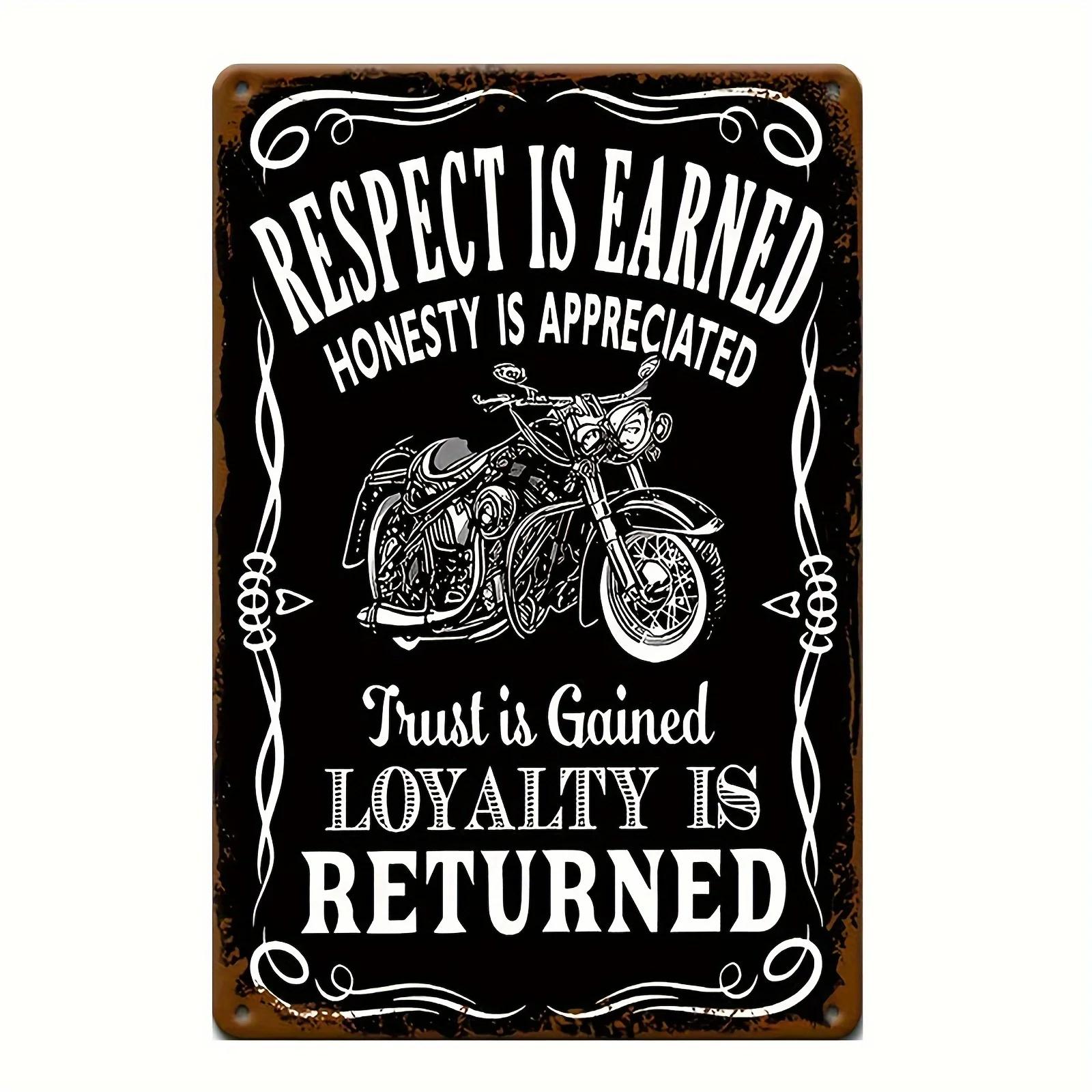 

Винтажные Мотоциклетные Энтузиасты Металлическое Искусство Ностальгический Декор для Гаража Металлические Жестяные Таблички Плакаты Тарелка для Бара Гаража Клуба Винтажных Любителей 20x30cm