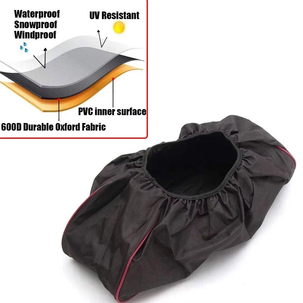 Dustproof Winch Protection Cover Tear Resistant Badlands Winch Cover Car Winch Cover  Trailer