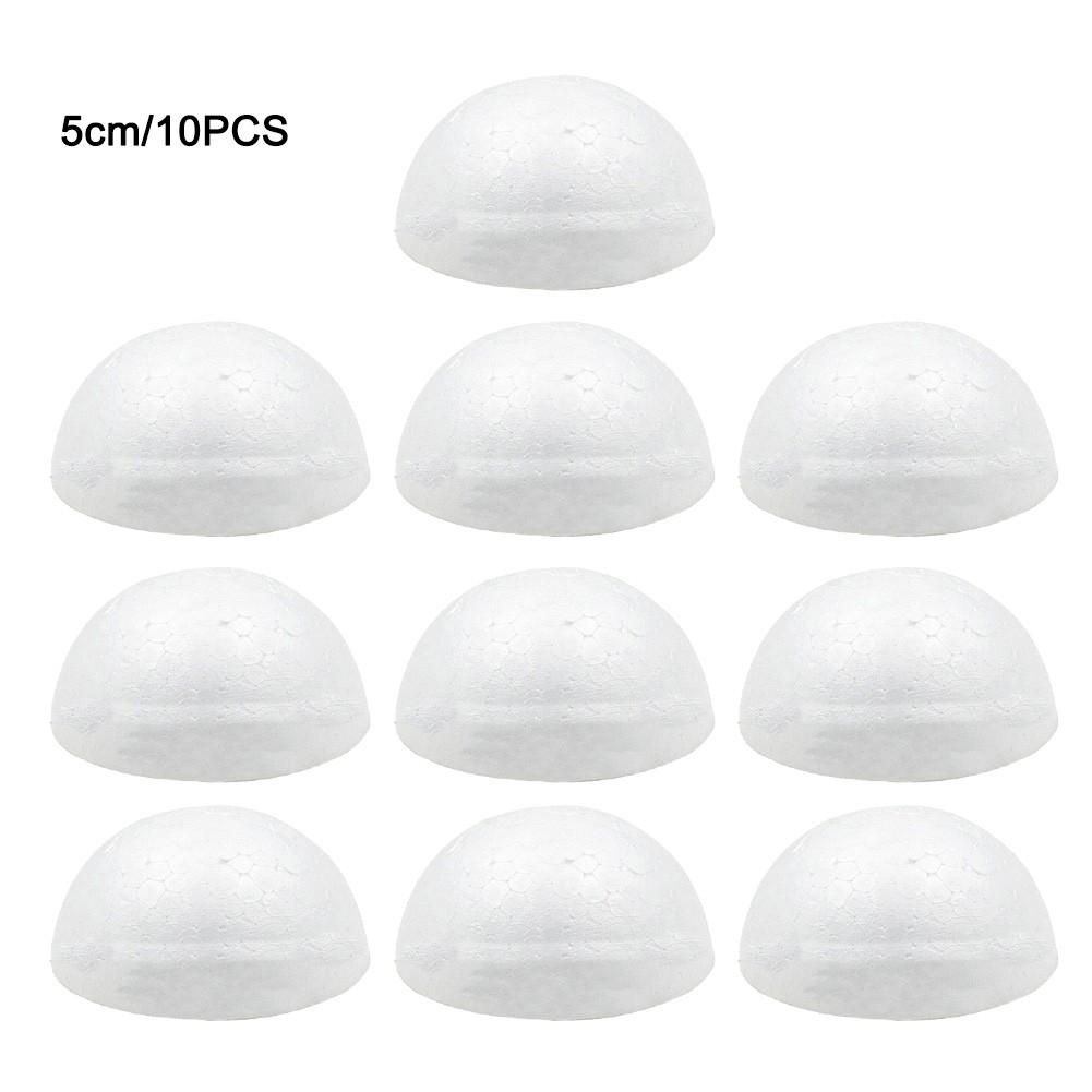 10PCS Foam Hemisphere Balls for Wedding Decor and Custom Floral Crafts