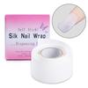 1 Roll Self-Adhesive Fiberglass Nail Wrap Nail Art Tool for Reinforcement and Protection, Natural Look Gel Extension Sticker Tips