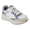 Skechers Nova Jogger Lightweight Comfortable Durable Low-Top Running Shoes Kids Sneakers White Gray 310590L-NTMT