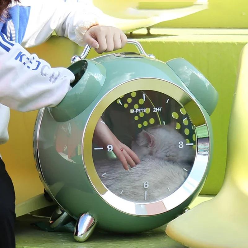 Cat Bag Go Out Portable Space Pet Pod Large Capacity Backpack Clear Cat Small Animals Transporter Cats Carrier Products