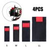 Elastic Fishing Reel Protection Belt Pack of 4 Spool Belts with Handle