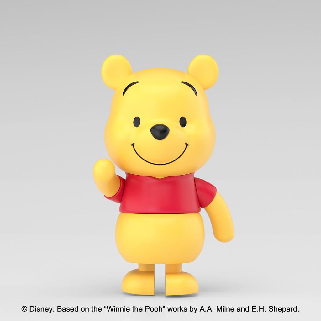 Aoshima Bunka Kyozai Rakupla Tokotoko Winnie the Pooh Plastic Model Kit Co., Ltd. No. DP-13 (Pooh) Pre-colored