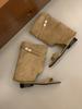 Vintage low-heeled khaki suede open-toed short boots women's 2025 new Spice Girls vacation pant boots sandals cool boots