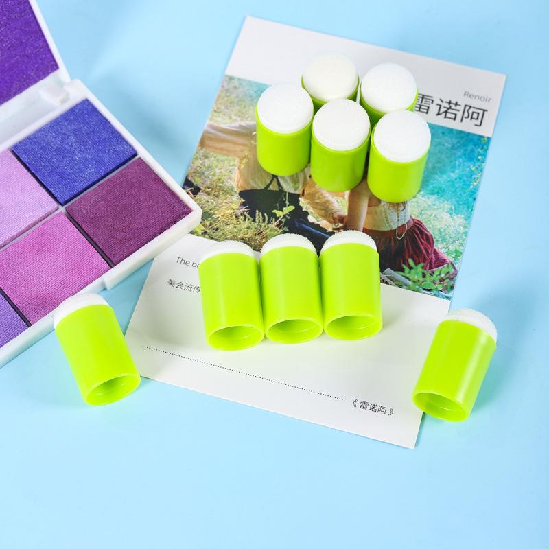 Children's Finger Painting Sponge & Drawing Tools Set