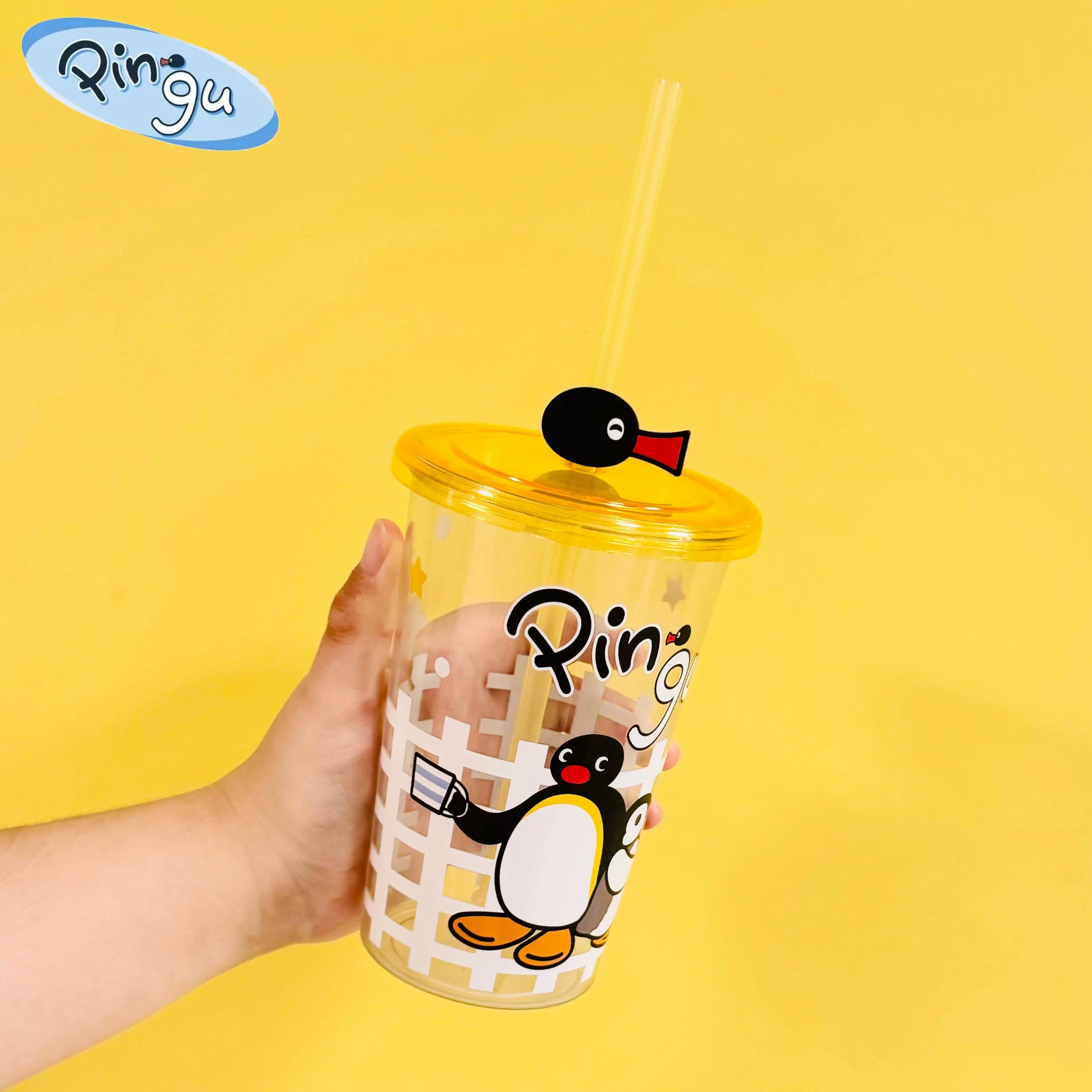 Pingu Straw Cup And Popcorn Bucket