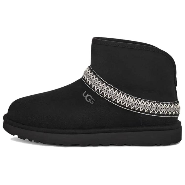 

UGG Classic Comfortable Versatile Short Snow Boots Women boots Black 1158262-BLK 38