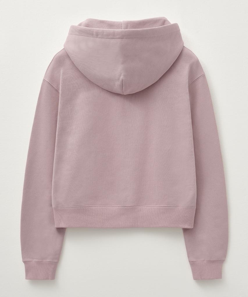 Satur Theo Cotton All Day Hoodie Zip-Up Vintage Rose (Type A)