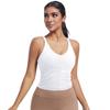 New Yoga Camisole, Beautiful Back, Sports Running, Fitness, Breathable Pleated Vest, Quick Drying Fitness Suit, Slim Fit Top For Women