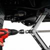 1SET Heavy-Duty Socket Wrench & Hex Screwdriver, Suitable for Household Maintenance, Automotive Tire Replacement, Garage Repairs