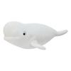 Large Beluga Whale Plush Pillow - Marine Animal Series