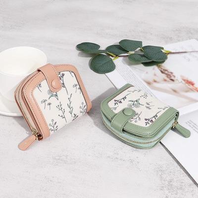 "2025 New Korean-Style Cute Floral Coin Purse for Female Students"