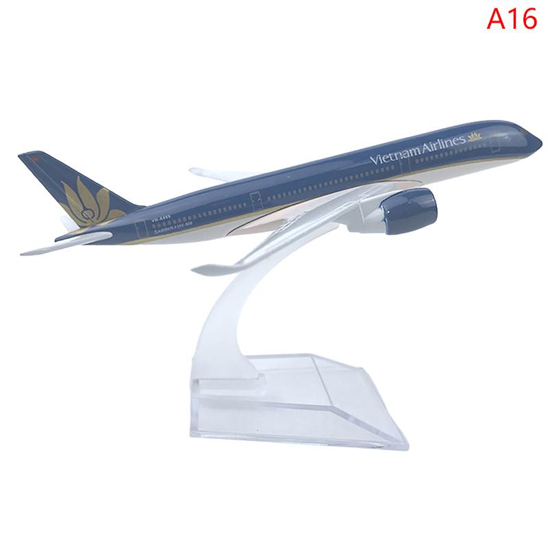 16Cm Die-Cast Metal Airplane Air Airbus 320 350 340 1/400 Scale Planes Model Airplane Aircraft Model Toys