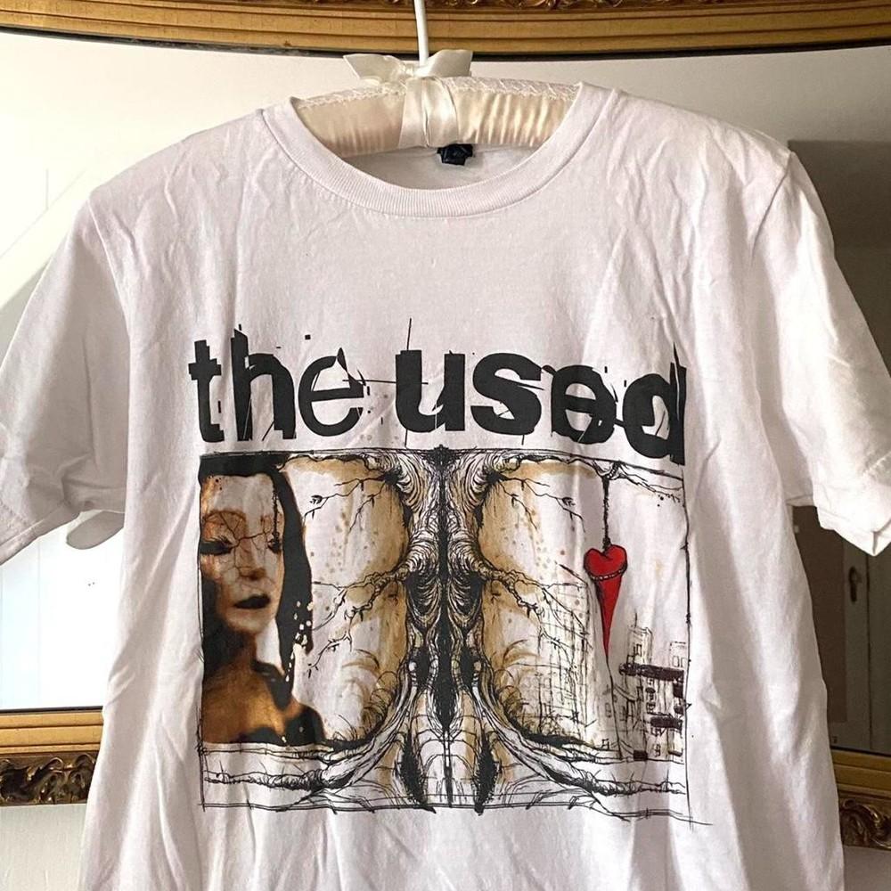 

Vintage The Used Band White Shirt Unisex Concert S to 5XL CR460 Unisex T-Shirt XXXL