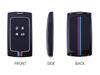 Renault Key Cover for Koleos, Captur, Fluence, Scenic, Latitude, and Megane - Remote Control Card Shell.