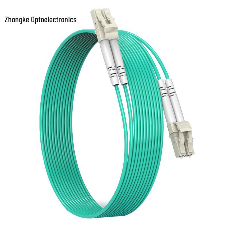 ZK Photoelectric LC-LC OM3 10 Gigabit Multimode Duplex Fiber Patch Cable