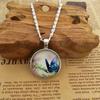 Ebay Fashion Vintage Copper Time Gem Tree Of Life Necklace Sweater Chain