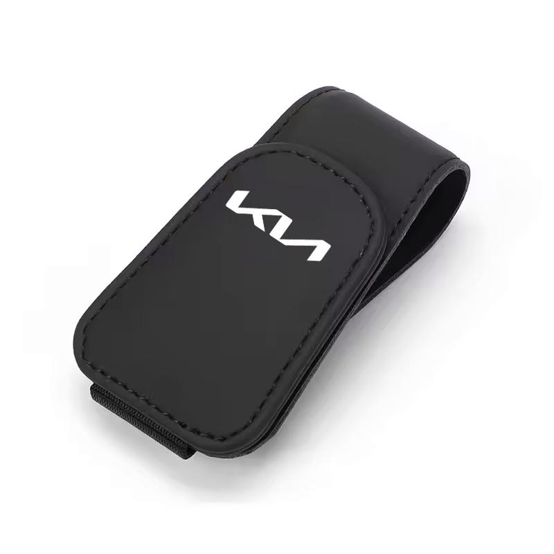 For Kia Morning Ray Sorento XCeed Soul Cerato Venga Cadenza K9 Seltos T Car Eyeglass Holder Glasses Storage Clip Auto Sunglasses