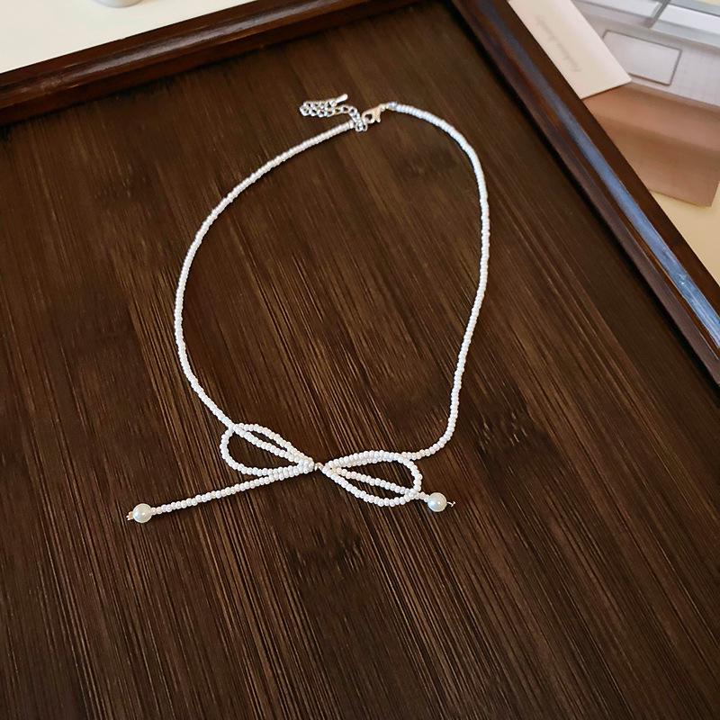 Sweet Dopamine Baroque Pearl Clavicle Necklace - French Fashion Temperament Jewelry for Women