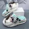Couple Summer Thick-soled Hole Shoes Non-slip Bag Head Slipper Breathable Cartoon Mens Womens Beach Outdoor Sports Beach Sandals