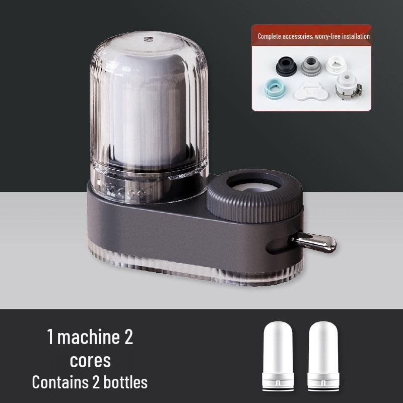 Purificator de apă pentru robinet de bucătărie, filtru de declorinare și rezistent la stropire