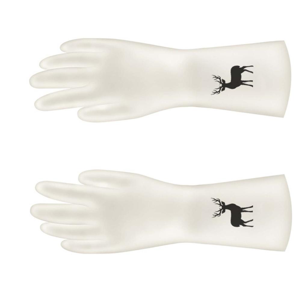 Küchenhandschuhe Verdickte Spülhandschuhe Rutschfeste Gummi Wiederverwendbare Reinigungshandschuhe Reinigungshandschuhe für Haushalt M