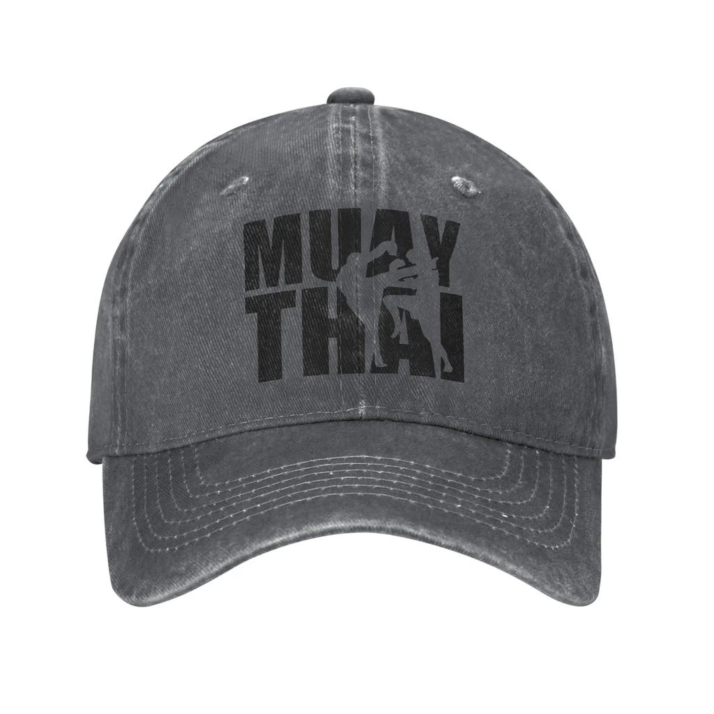 Muay Thai Casual Baseball Cap For Women Unisex Summer Kickboxing Outdoor Sports Trucker Hat Y2k Funny Sunscreen Baseball Caps