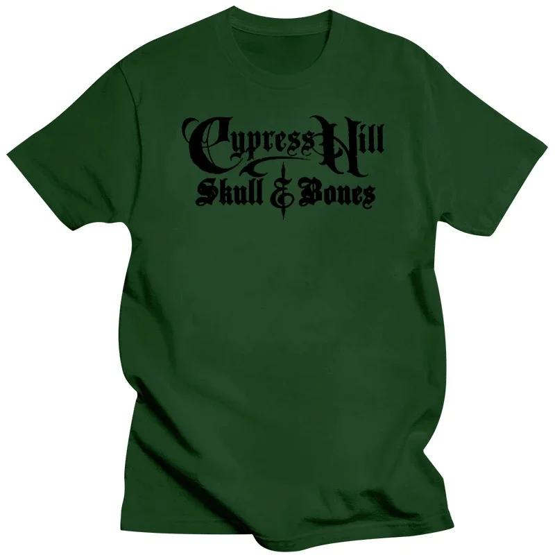 

Важка Розпродаж Чоловічий Новий Одяг Літній Cypress Hill Реп Хіп-Хоп Музика Логотип Чоловіча Чорно-Біла Толстовка Футболка S