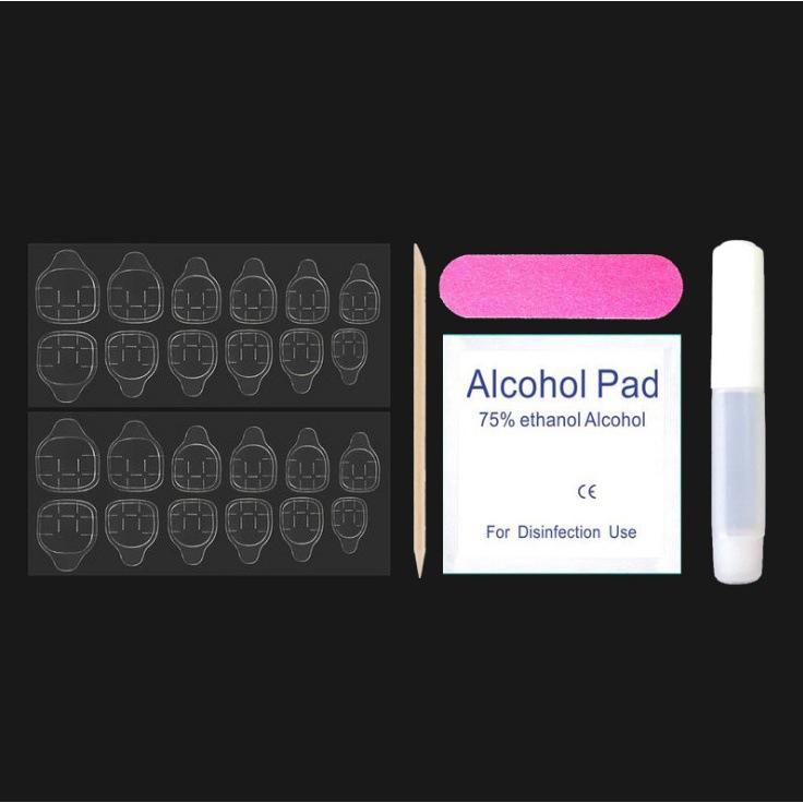 Nail Art Jelly Glue Super Sticky Ultra-Thin Jelly Glue Wearing Nail Kit Powder Glue White Glue Yellow Glue Foot Jelly Glue