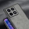 Luxury Sheepskin Leather TPU Shockproof Phone Case for Infinix/VIVO Zero 30 4G Plain Design Business Men