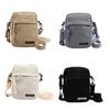 2024 Messenger Bag Large Capacity Cellphone Bag Shoulder Bags Crossbody Bag for Girl Teen Canvas Bag