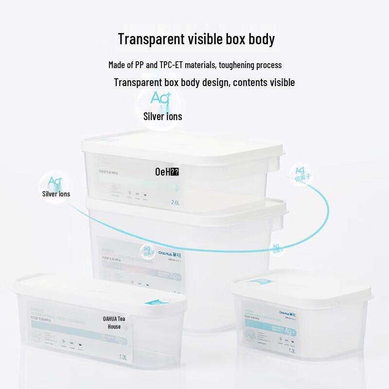 Chahua Ag+ Silver Ion Refrigerator Fresh-keeping Box