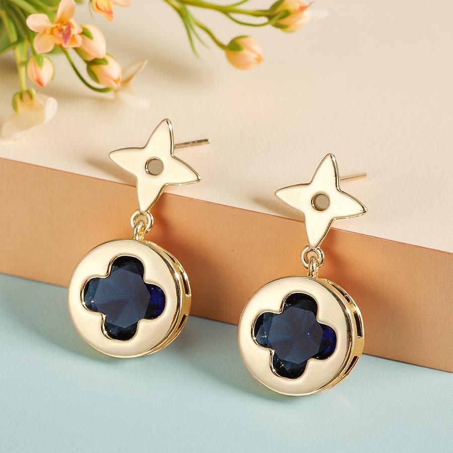 New Round Star Earrings Are Suitable for Wearing At Banquets and On A Daily Basis.