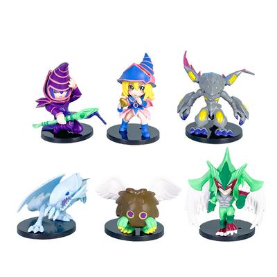 6pcs/set Yu-Gi-Oh! Duel Monsters Collection Model Anime Figure Doll Toy