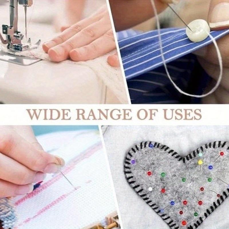 3000 Yards/Rolle Starkes Strapazierfähiges Nähgarn Professionelle Nähmaschinengarne Stickerei Heimnadelarbeitswerkzeuge