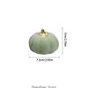 10Pcs Artificial Pumpkins Green Foam Pumpkins Green Autumn Festival Decoration for Thanksgiving Halloween Basket Display