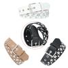 Punk Ladies Pin Buckle Belt, Student Pu Belt