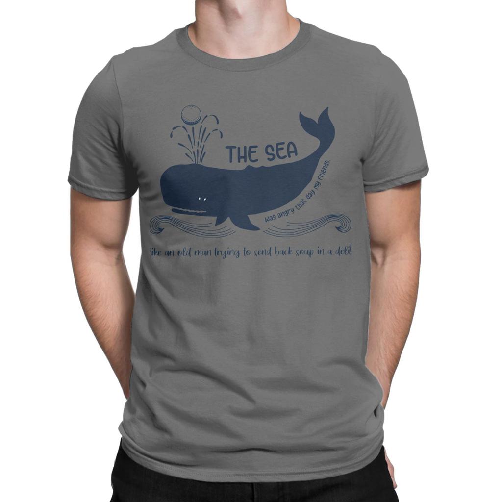 Men The Marine Biologist Seinfeld T Shirt  Cotton Tops Casual Short Sleeve Round Neck Tees Plus Size TShirts