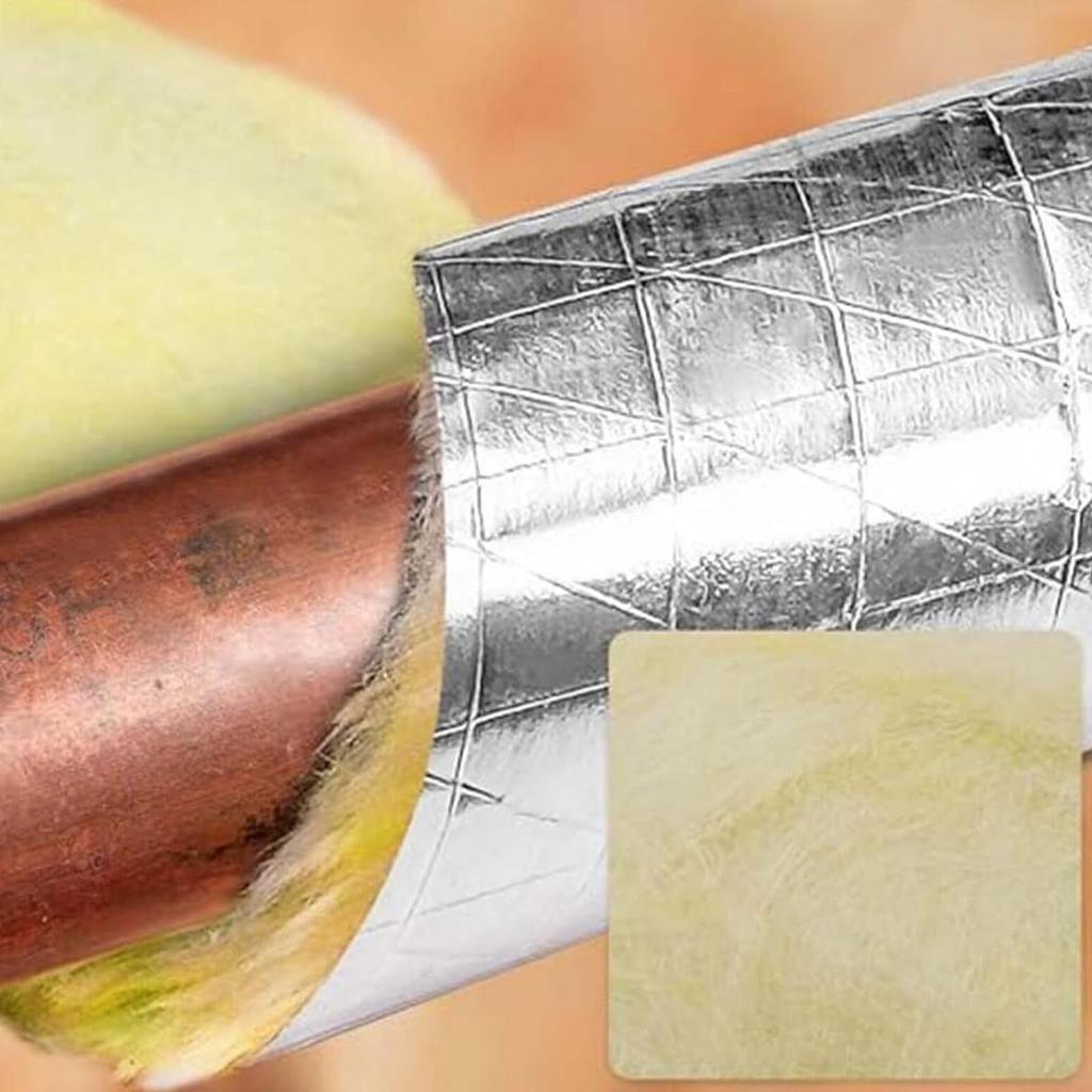 Isolierband 10 Meter Brandschutz Isolierrolle für HLK Klimaanlage Industrielle Rohre Warmwasserverteilung Winter
