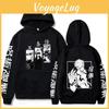 Anime Jujutsu Hoodies Men Kaisen Satoru Gojo Print Sweatshirt Autumn Winter Harajuku Hoody Hooded Streetwear Plus Size Hoodie