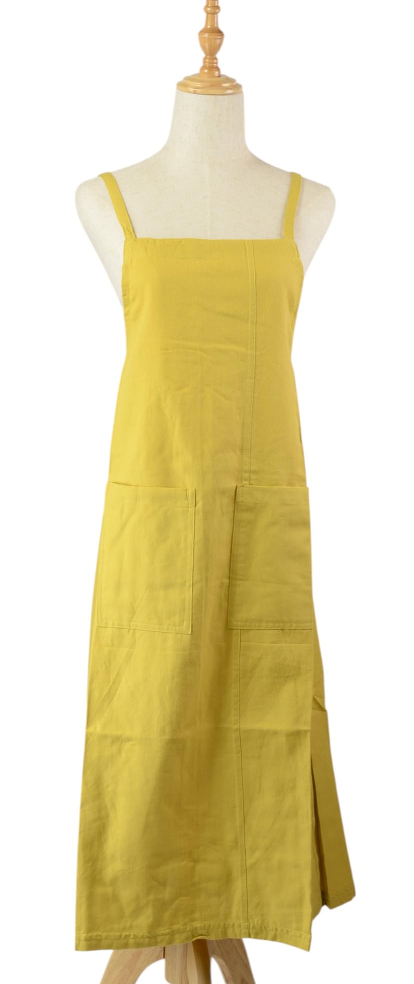 

Friends Hill Long Apron Light Wind Yellow