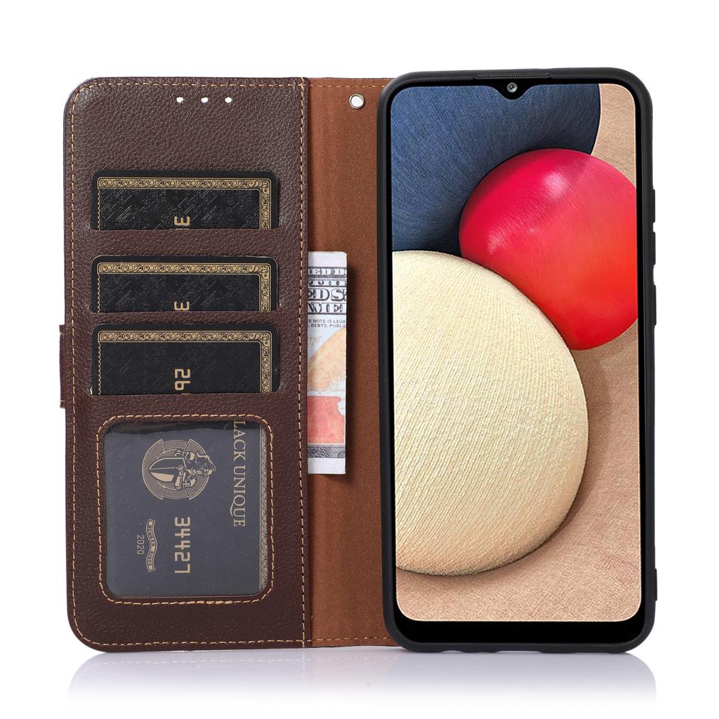 KHAZNEH Phone Case For OnePlus 13R 5G/Ace 5 5G/Ace 5 Pro 5G RFID Blocking Wallet PU Leather Cover