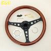 JDM INDY Classic Wood Style Steering Wheel Universal 14inch Racing Sports Drift Steering Wheel