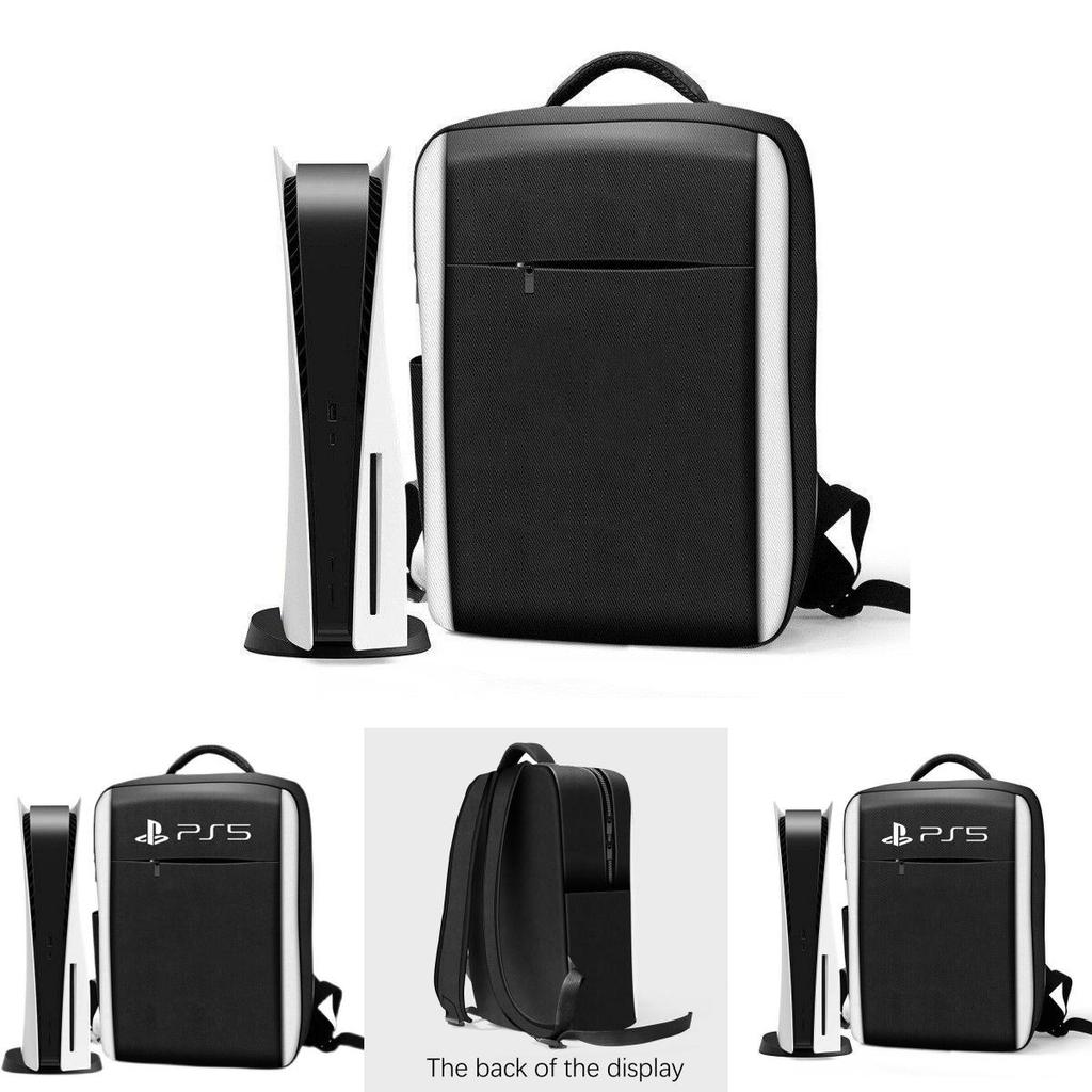 Ps5/4 Storage Bag Shockproof Dustproof Stylish Double Color Design Easy To Carry