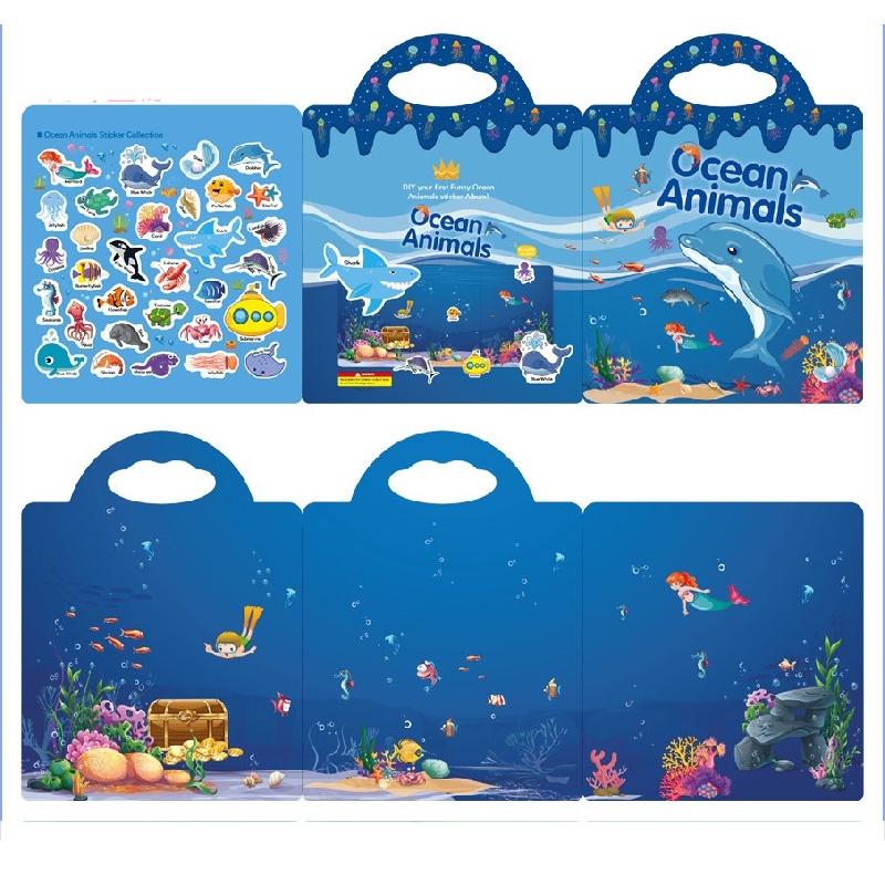 Dinoworld Stickerbuch für Kinder